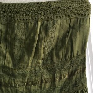 Olive Tube Dress or Tunic